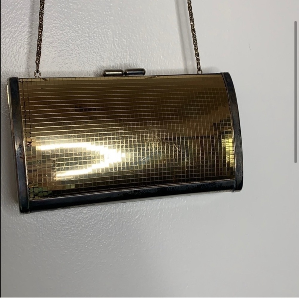 gorgeous vintage bag made of gold and silver. - Picture 3 of 8